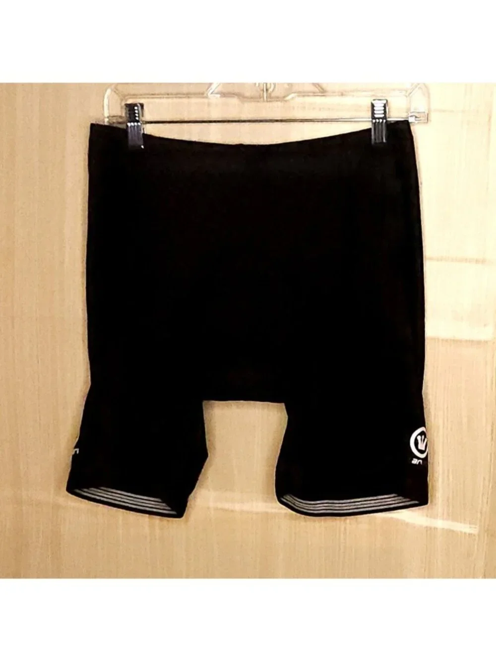 Canari Mens Black Cycling Shorts With Padding Large